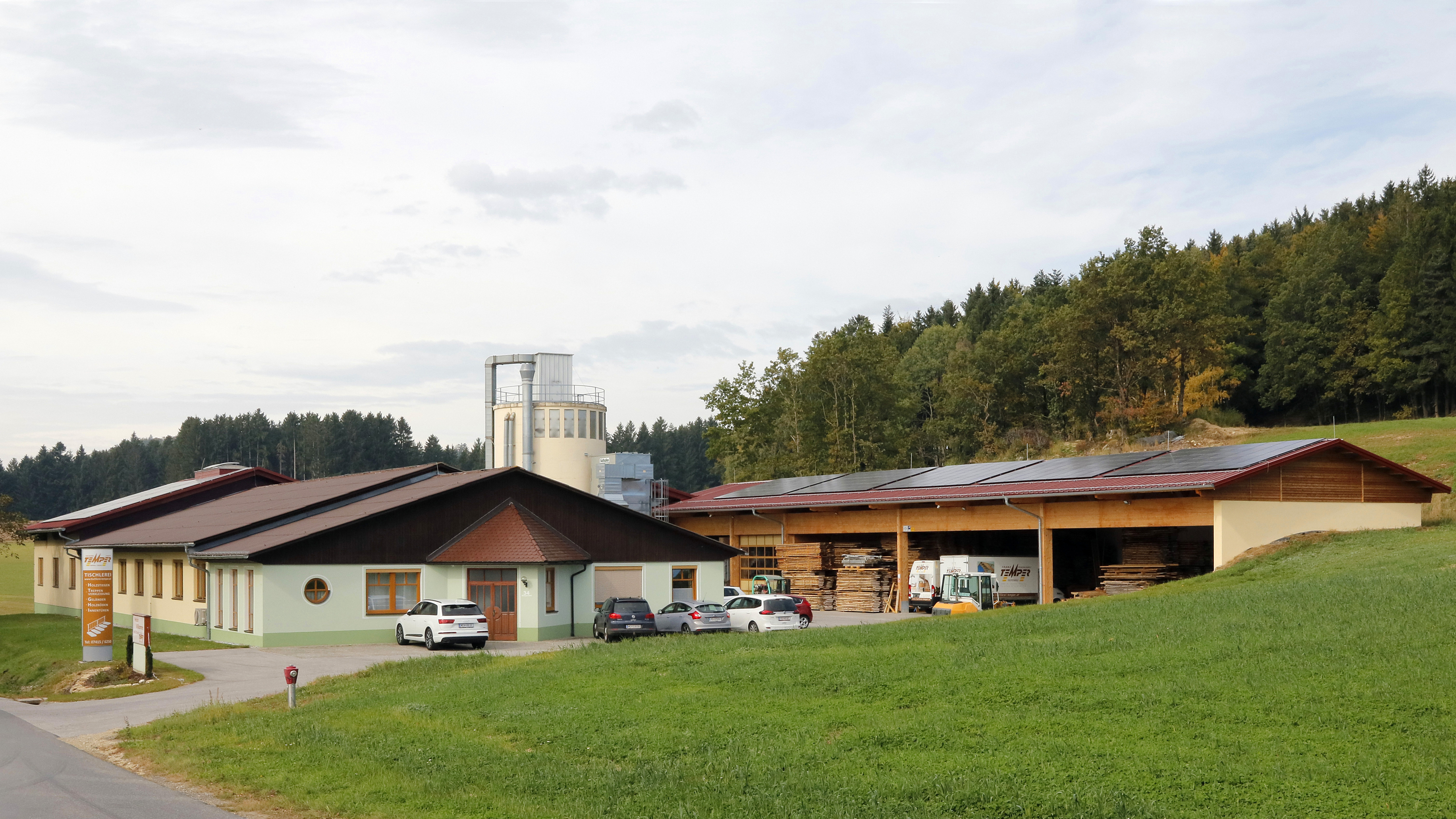 Tischlerei Temper Betriebsgelände